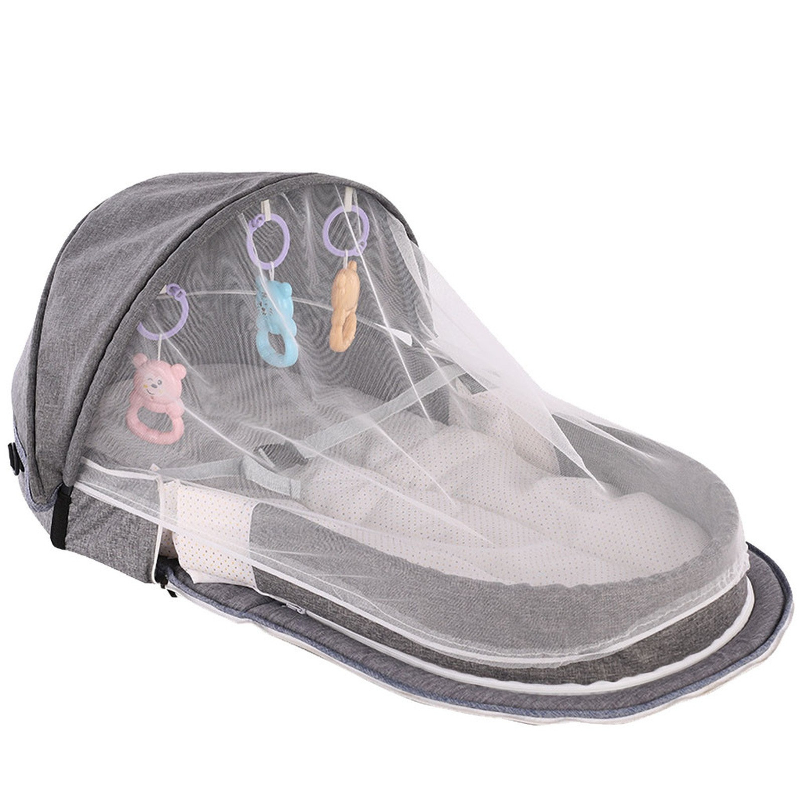 Baby Food Nestum - Baby Bed Folding Portable Baby Crib