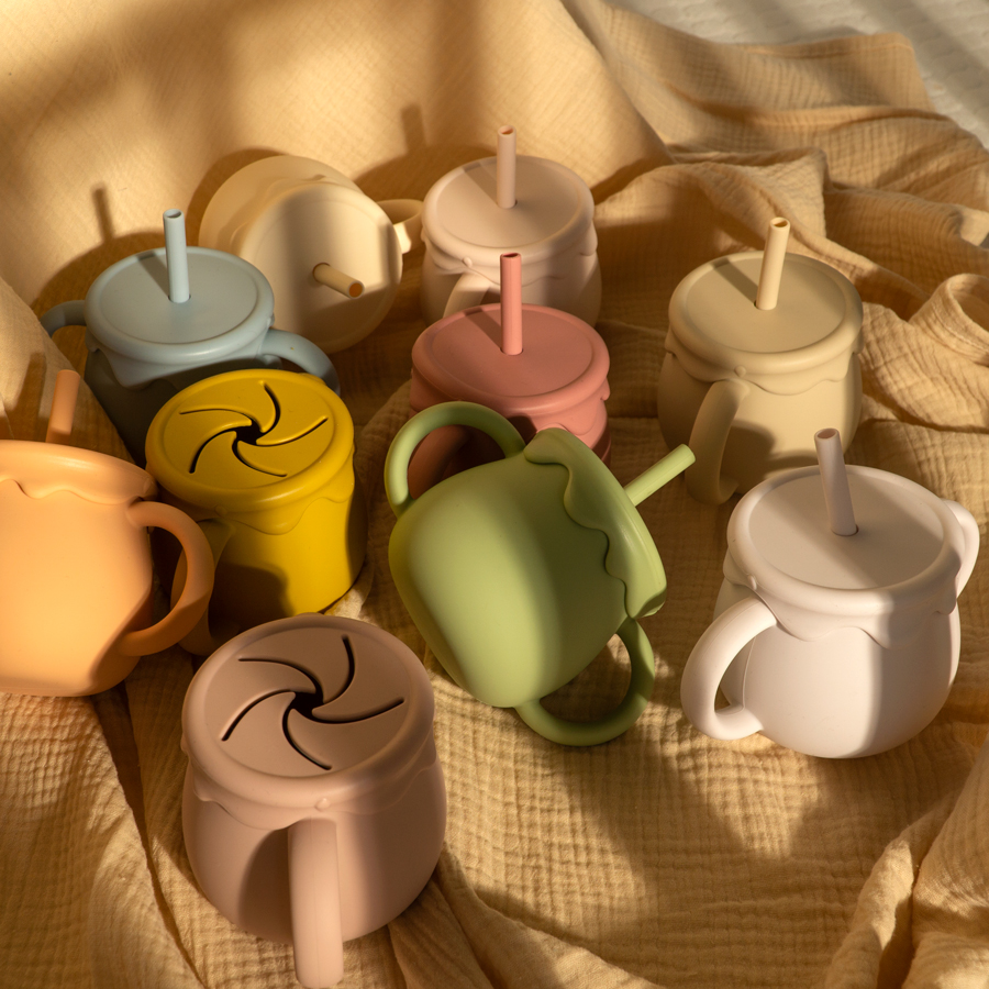 Baby Feeding Cups Portable Dri - огляд і ціна Snack Container Travel