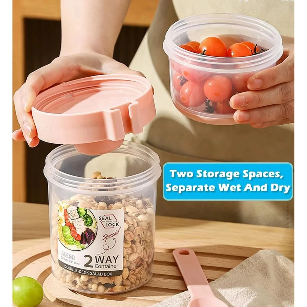 Portable Salad Cup Breakfast C - огляд і ціна Snack Container Travel