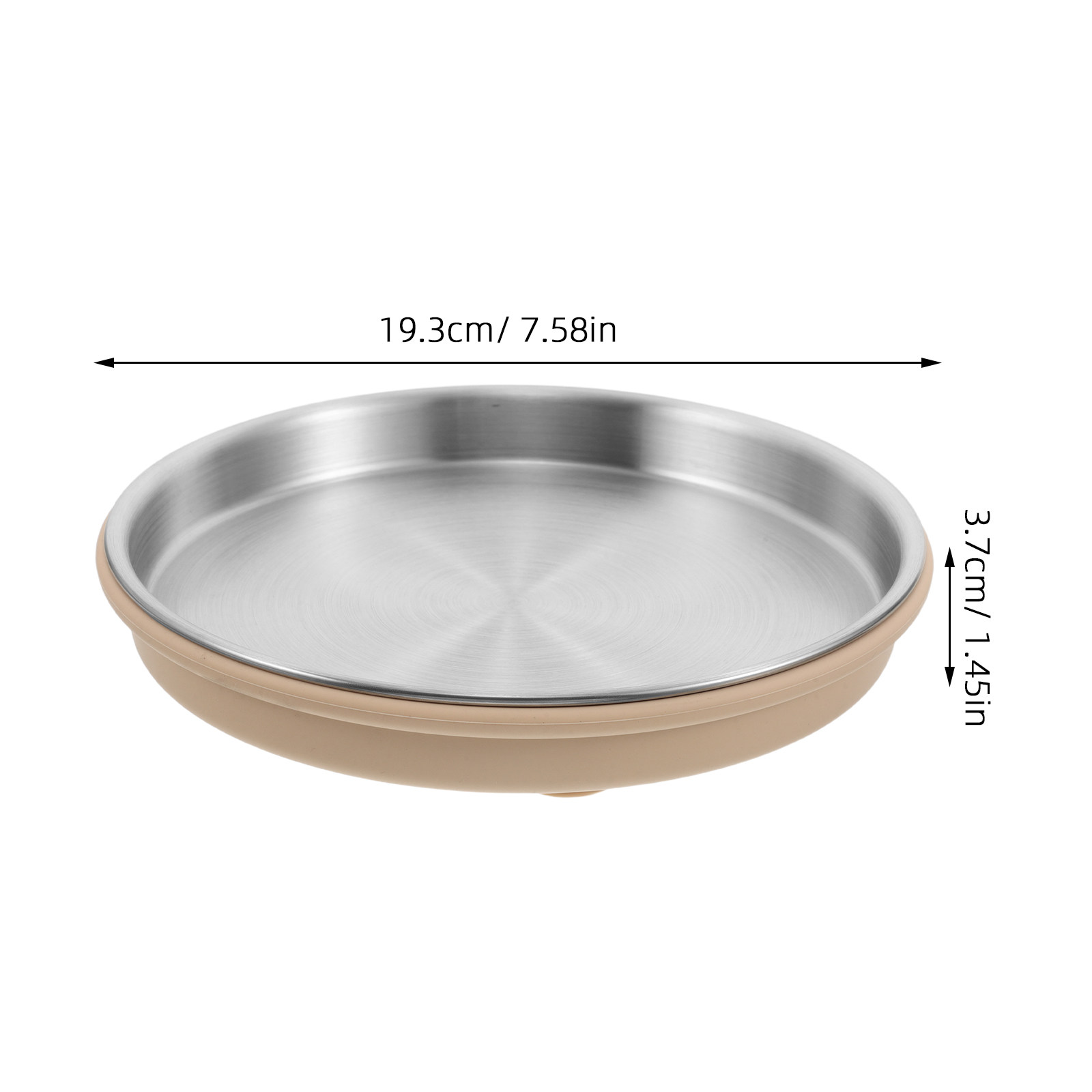Stainless Steel Toddler Plate  - огляд і ціна Plate Suction Toddler