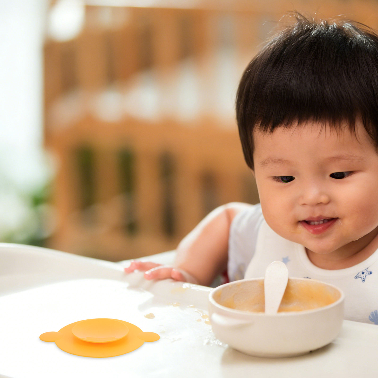 3Pcs Silicone Suction Plate Pa - огляд і ціна Plate Suction Toddler