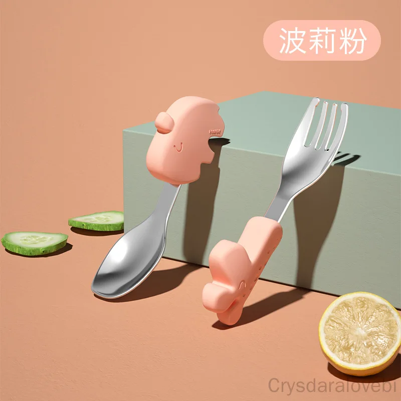 1setElephant Short Fork Spoon  - огляд і ціна Baby Food In Japan