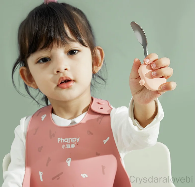 1setElephant Short Fork Spoon  - огляд і ціна Baby Food In Japan