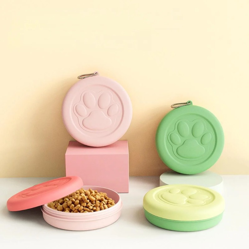 New Pet Outdoor Portable Dog F - огляд і ціна Snack Container Travel