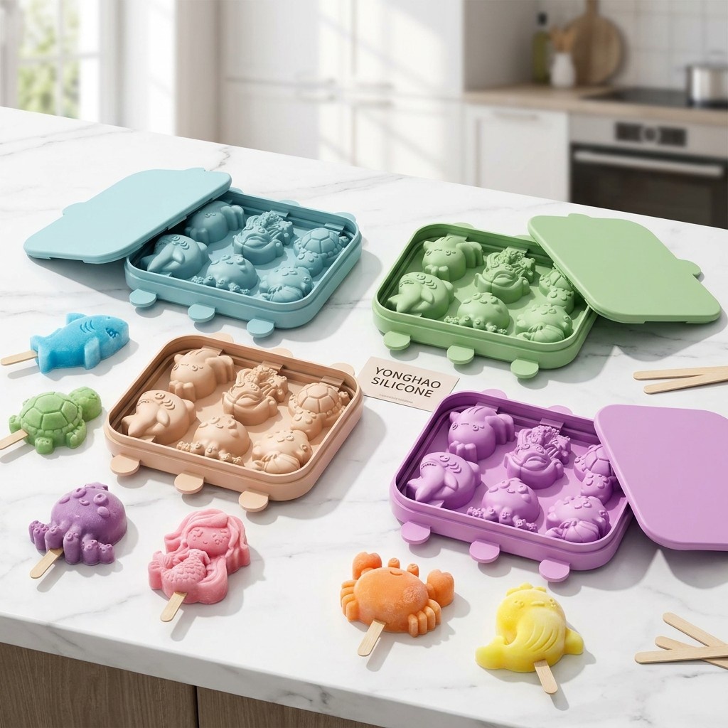 6-Cavity Mermaid Sea Creatures - огляд і ціна Baby Food Jelly