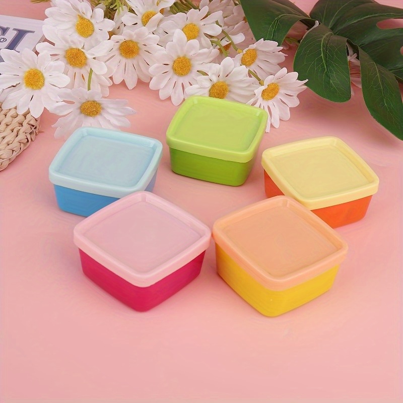 5pcs Rainbow Color Candy Nut S - огляд і ціна Snack Container Travel