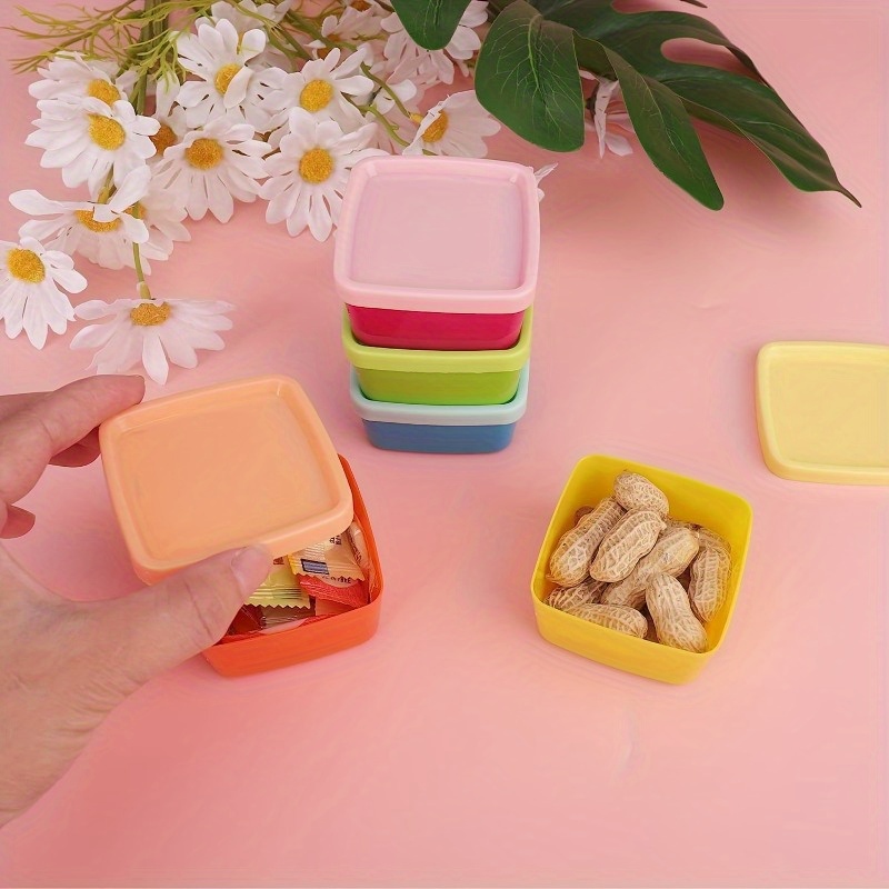 5pcs Rainbow Color Candy Nut S - огляд і ціна Snack Container Travel