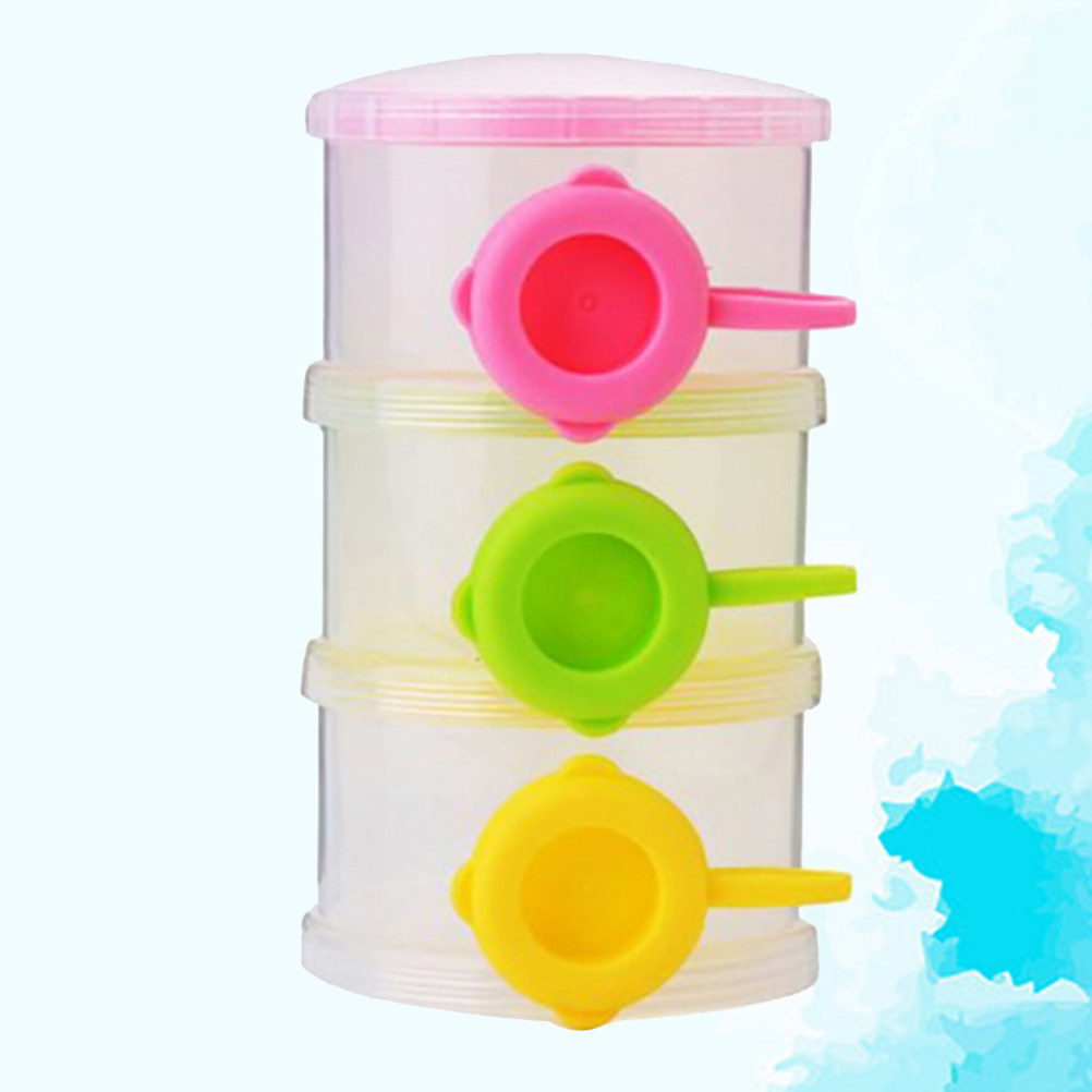 3 Layers Portable Milk Powder  - огляд і ціна Snack Container Travel