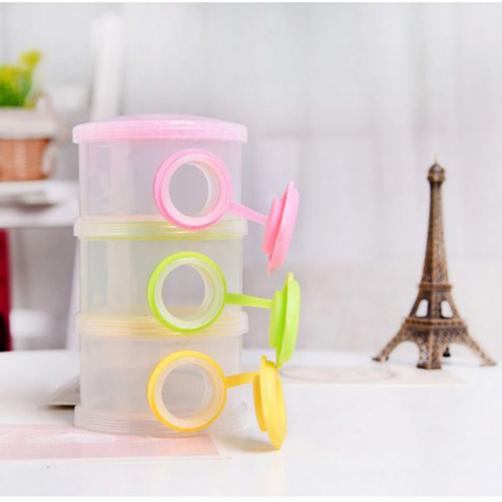 3 Layers Portable Milk Powder  - огляд і ціна Snack Container Travel