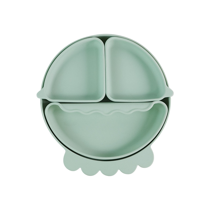 Baby Safe Silicone Dining Plat - огляд і ціна Plate Suction Toddler