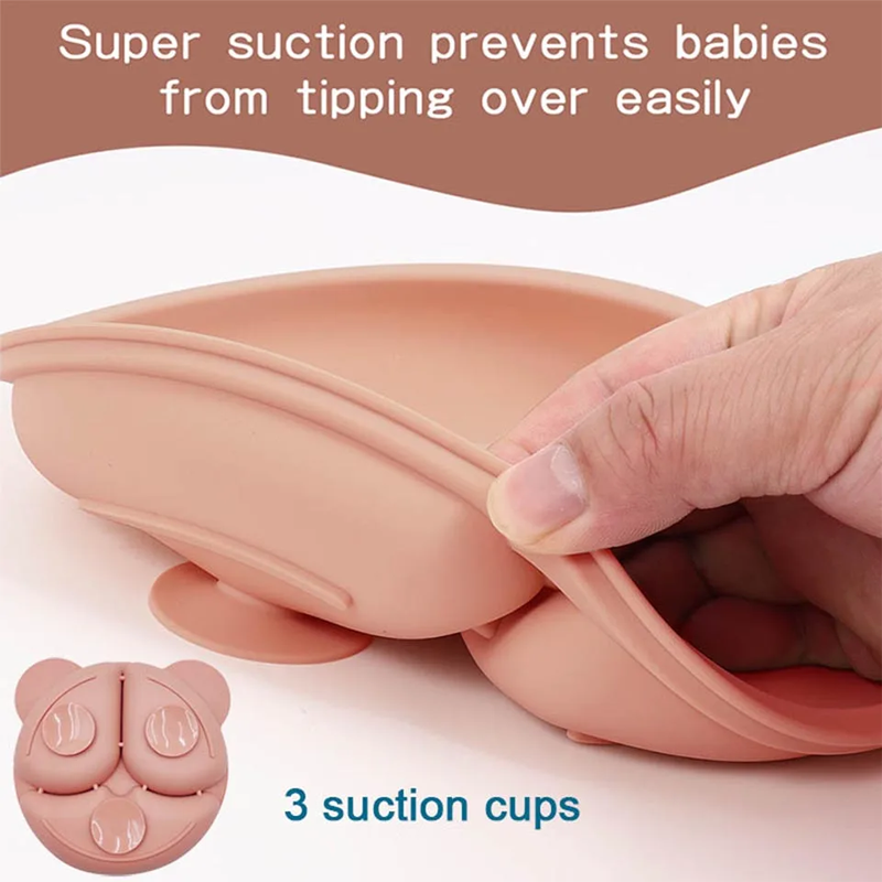 Food Grade Silicone Child Dish - огляд і ціна Plate Suction Toddler