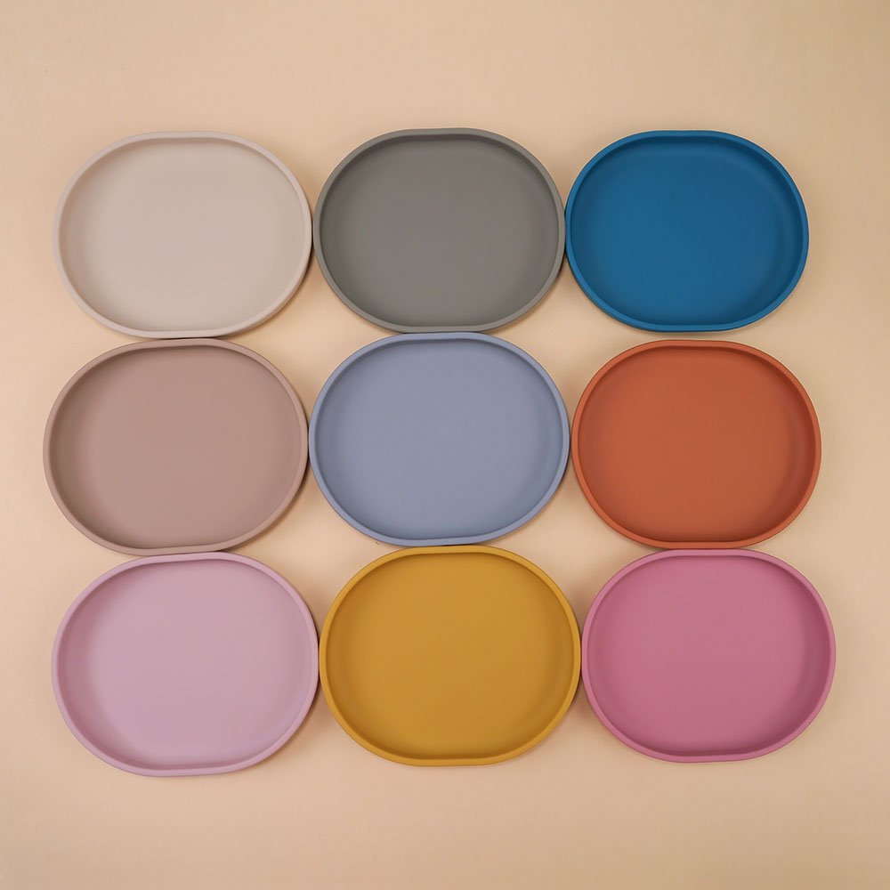 Baby Safe Silicone Dining Plat - огляд і ціна Plate Suction Toddler
