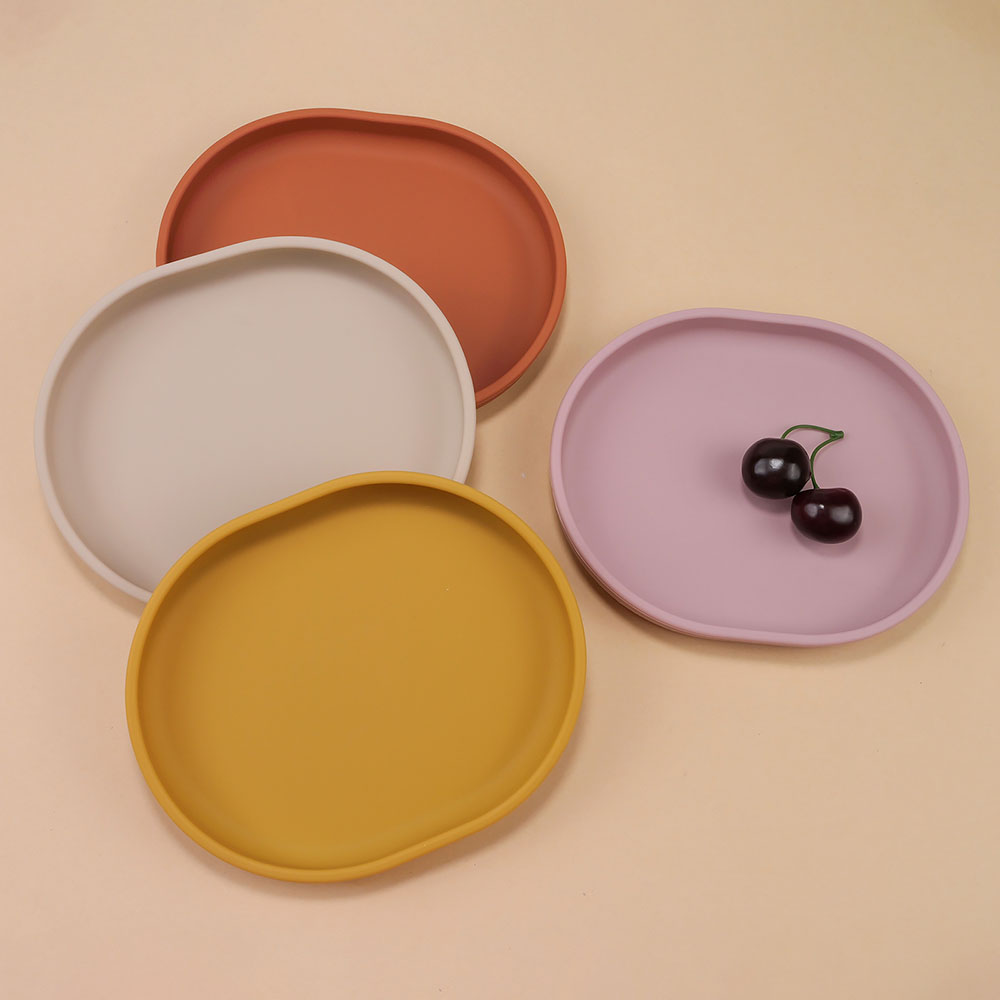 Baby Safe Silicone Dining Plat - огляд і ціна Plate Suction Toddler