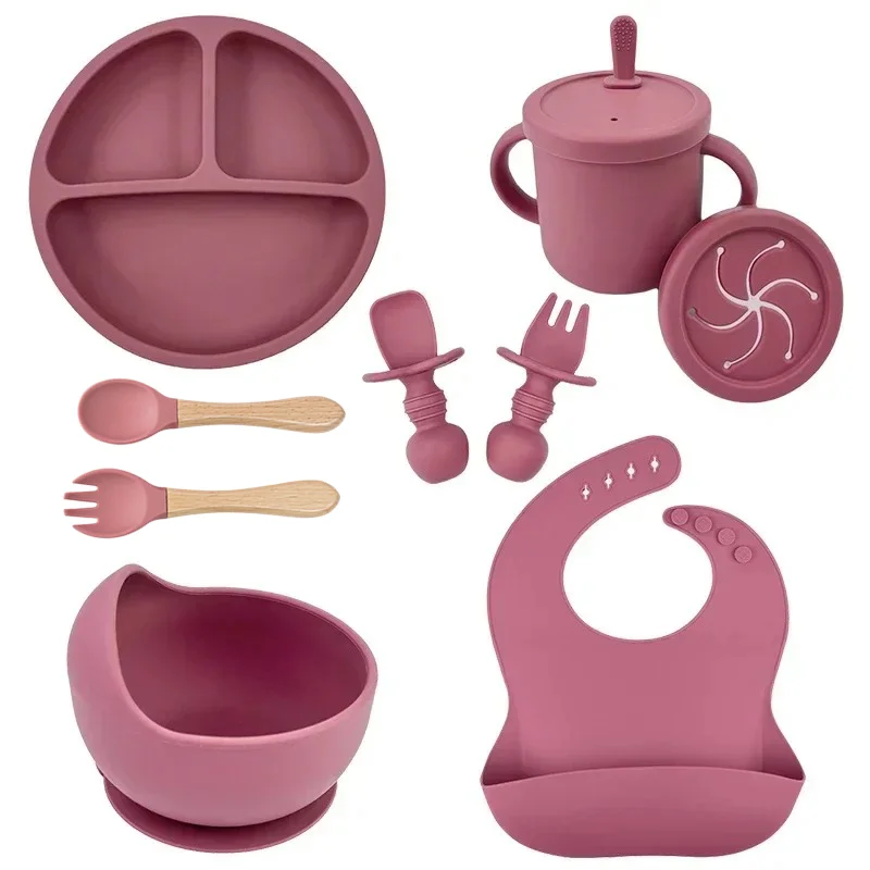 Food Grade Silicone Child Dish - огляд і ціна Plate Suction Toddler