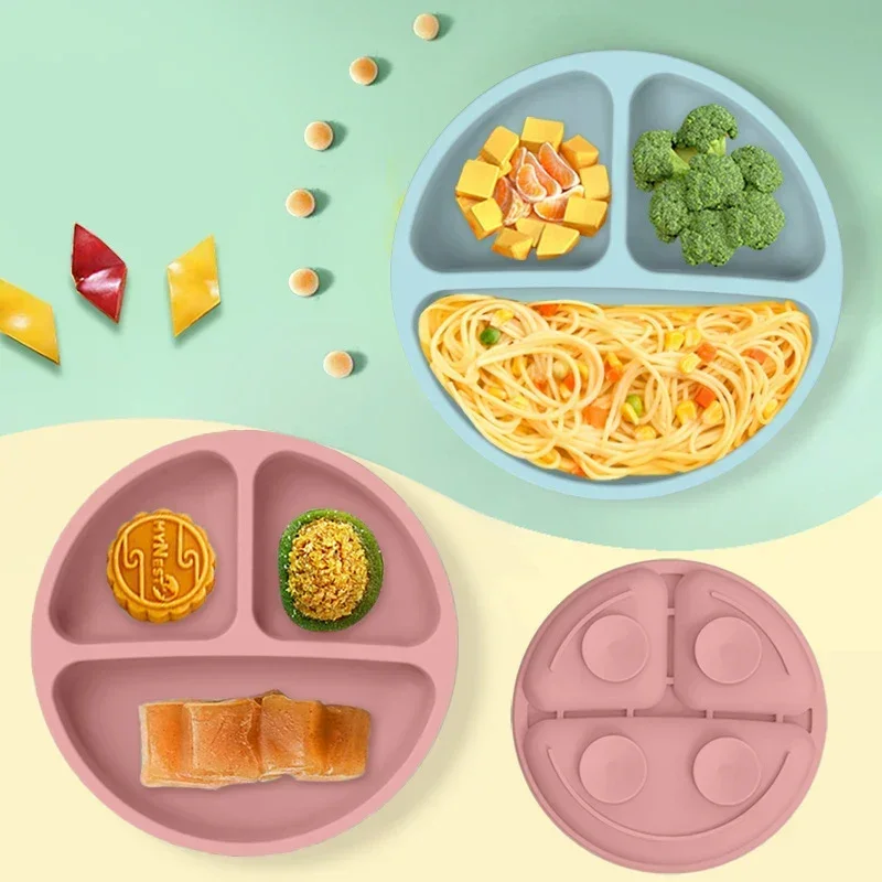 Food Grade Silicone Child Dish - огляд і ціна Plate Suction Toddler