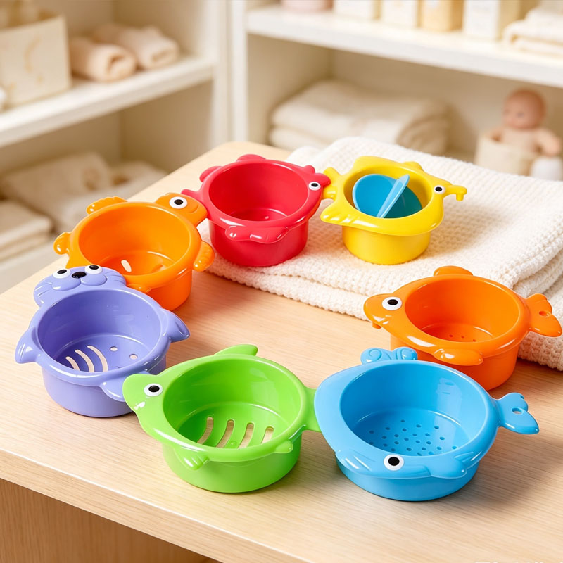 Baby Bath Toys Colorful Stacki - огляд і ціна Baby Food Nestum