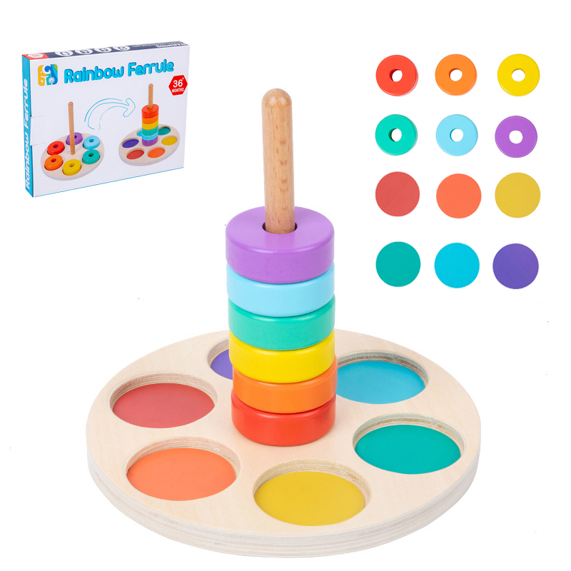 Baby Wooden Rainbow Stacking T - огляд і ціна Baby Food Nestum