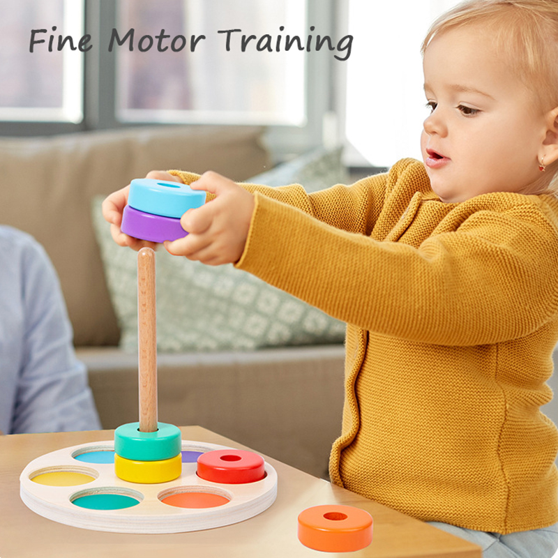 Baby Wooden Rainbow Stacking T - огляд і ціна Baby Food Nestum