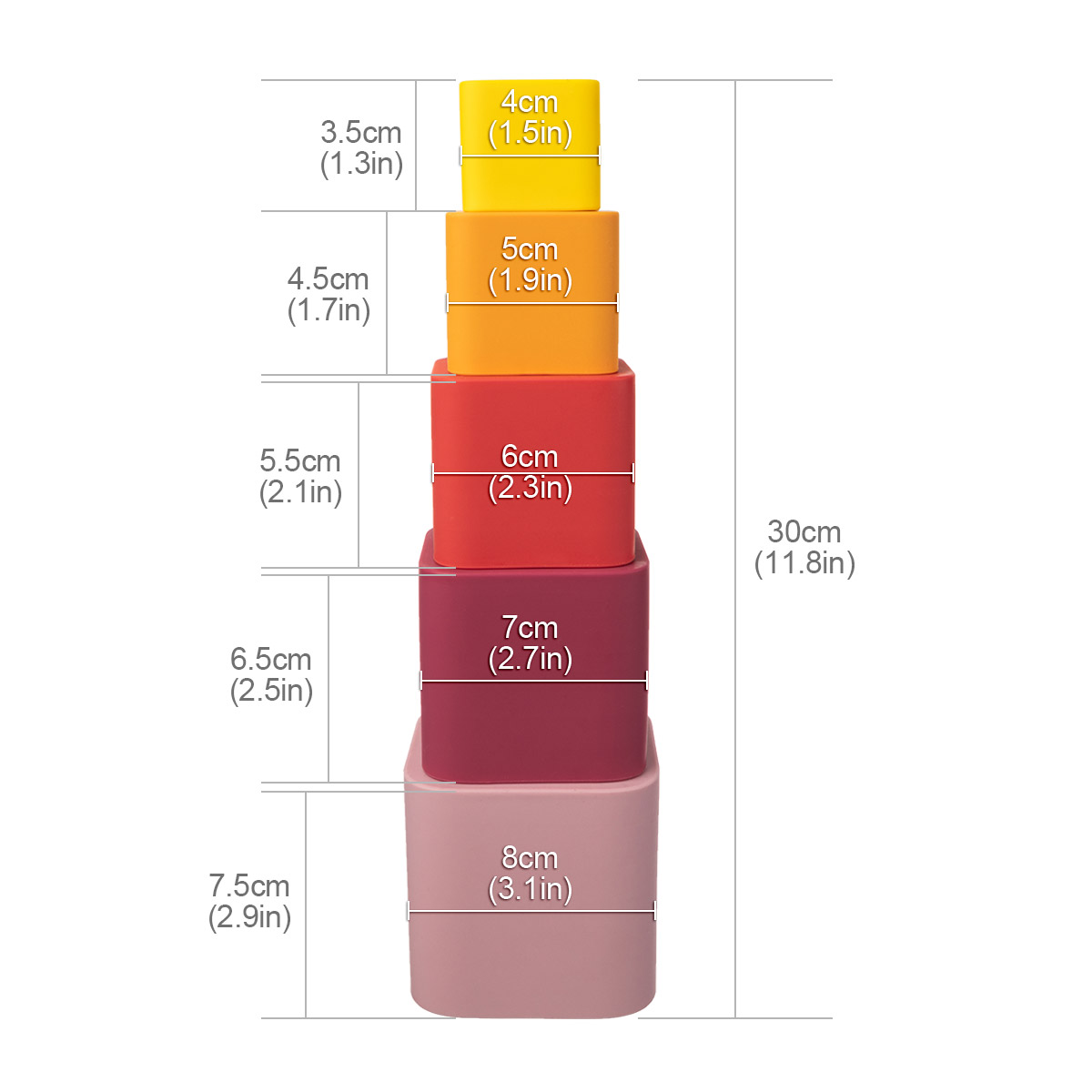 1set Baby Silicone Stacking Cu - огляд і ціна Baby Food Nestum